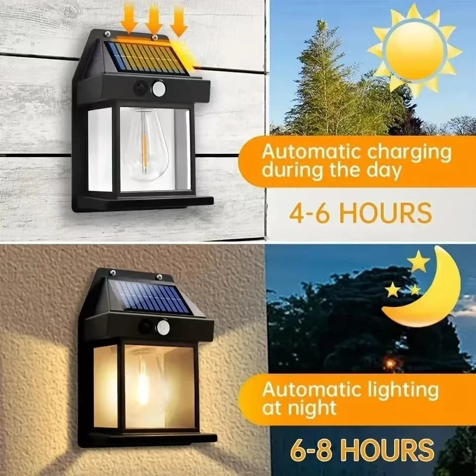Powerful Outdoor Solar Garden Lamp