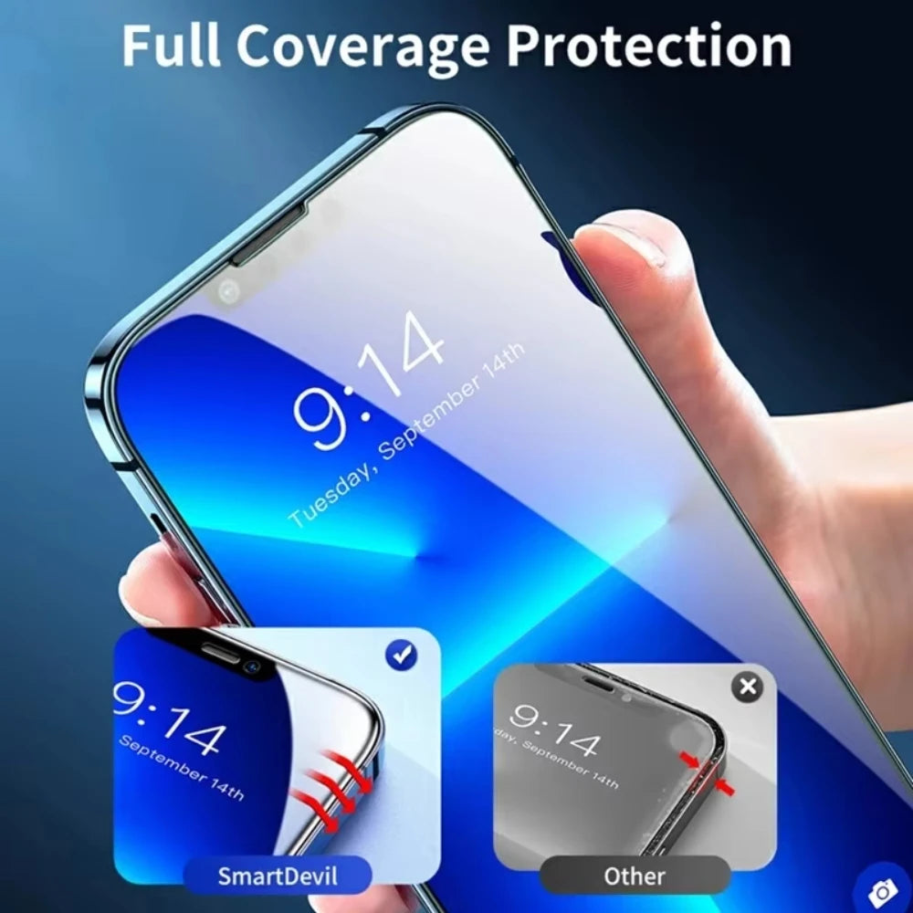 4Pcs Tempered Glass For IPhone - Max Screen Protector