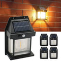 Powerful Outdoor Solar LED Street Light Waterproof Solar Lamp Garden Yard Pathway Wall Decoration External Lighting Fixture