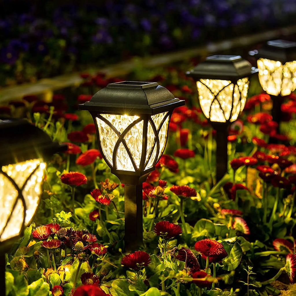 2pcs Led Solar Garden Light