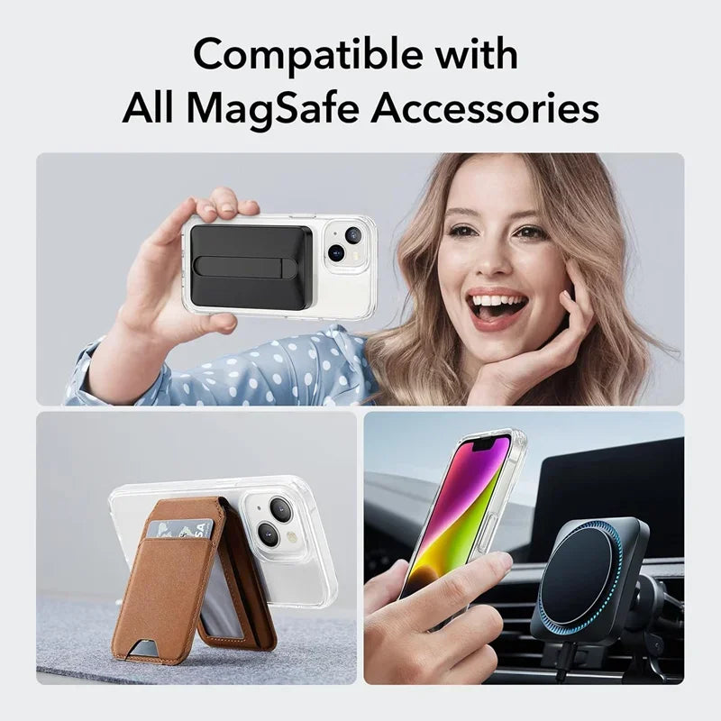 Original Magnetic Case for iPhone - Max Wireless Charge Back Cover