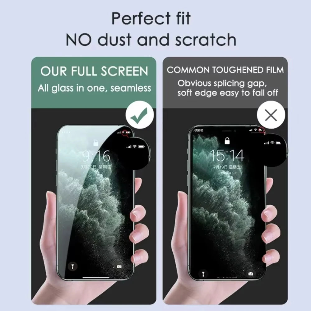 4Pcs Tempered Glass For IPhone - Max Screen Protector