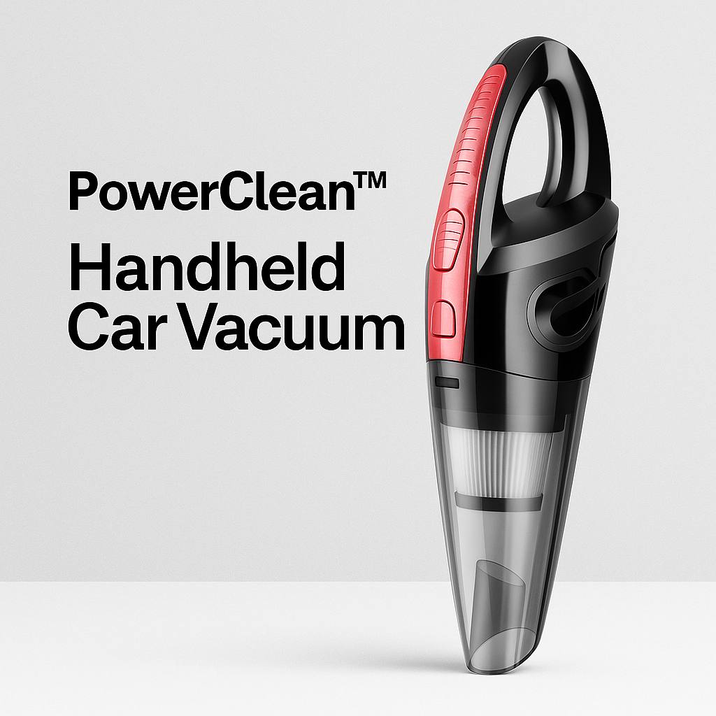 Car Vacuum Cleaner - Wireless Charging